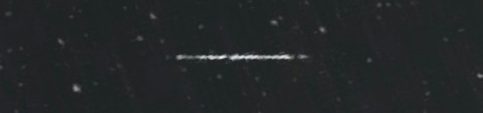 Unprocessed fireball image