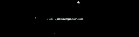 Processed fireball image