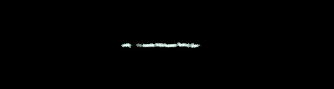 Processed fireball image