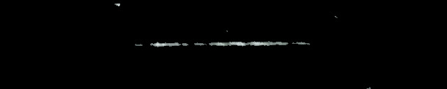 Processed fireball image