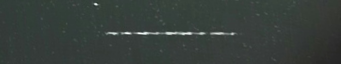 Unprocessed fireball image