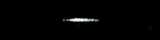 Processed fireball image