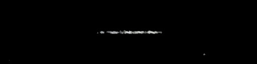 Processed fireball image