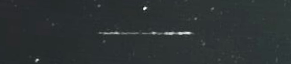 Unprocessed fireball image