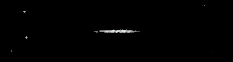 Processed fireball image