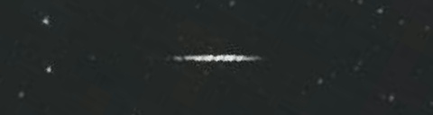 Unprocessed fireball image