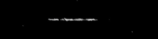 Processed fireball image