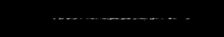 Processed fireball image