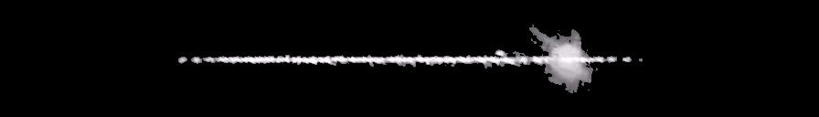Processed fireball image