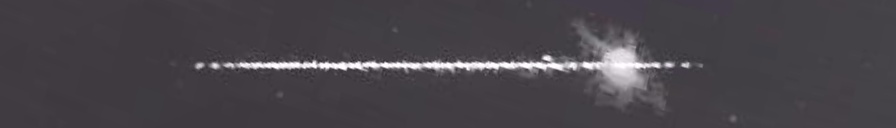 Unprocessed fireball image