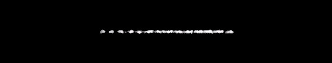 Processed fireball image