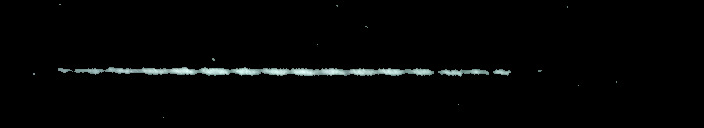 Processed fireball image