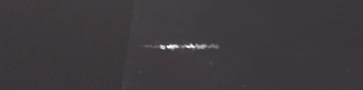 Unprocessed fireball image