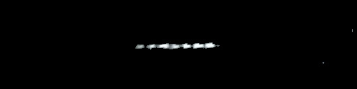 Processed fireball image