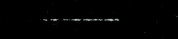 Processed fireball image