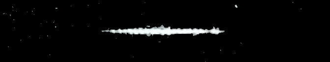 Processed fireball image