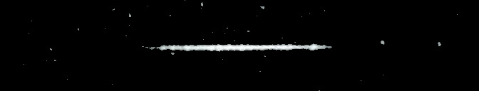 Processed fireball image