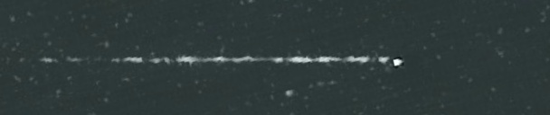 Unprocessed fireball image