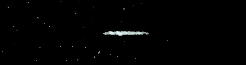 Processed fireball image
