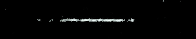 Processed fireball image