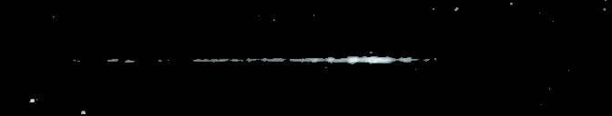 Processed fireball image