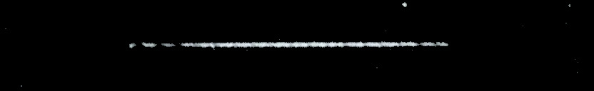 Processed fireball image