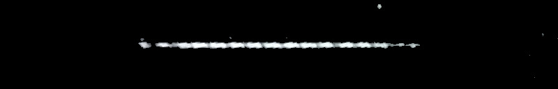 Processed fireball image