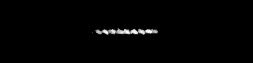 Processed fireball image