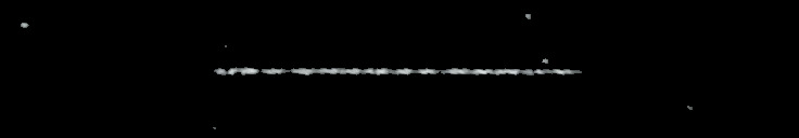 Processed fireball image