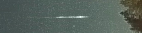Unprocessed fireball image