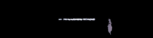 Processed fireball image