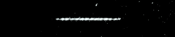 Processed fireball image