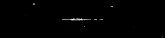 Processed fireball image