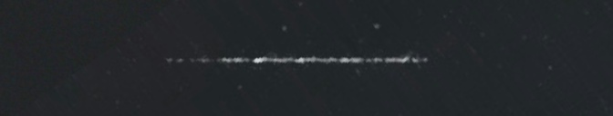 Unprocessed fireball image