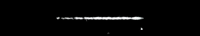 Processed fireball image