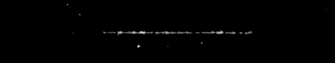 Processed fireball image