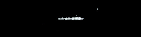 Processed fireball image