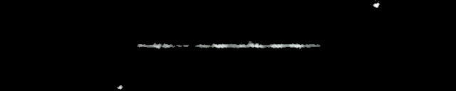 Processed fireball image
