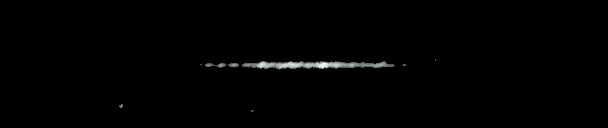 Processed fireball image