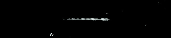 Processed fireball image