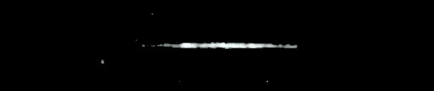 Processed fireball image