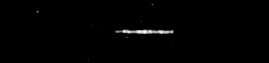 Processed fireball image