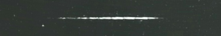 Unprocessed fireball image