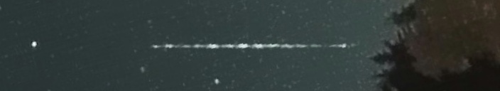 Unprocessed fireball image