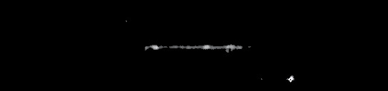 Processed fireball image