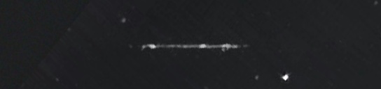 Unprocessed fireball image