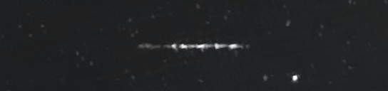 Unprocessed fireball image
