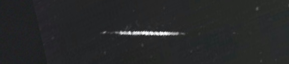 Unprocessed fireball image