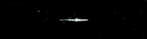 Processed fireball image