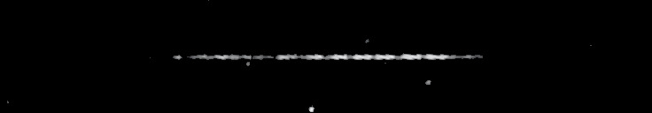 Processed fireball image